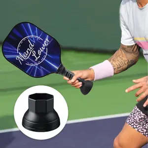 2 Pack Silicone Pickleball Ball Picker, Racket Handle Mounted Ball Retriever
