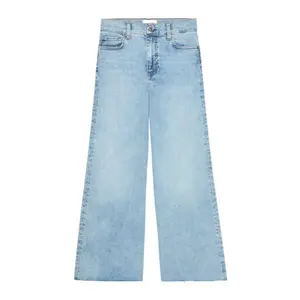 FRAME Le Palazzo Crop Jean - Tribute Raw