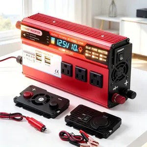 Durable 5000W Peak Car Power Converter Household Outdoor Camping Vehicle Power Supply