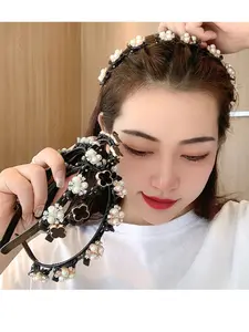 Hot Selling Braided Headband, Bangs Hair Clip, Four Leaf Clover Lazy Flower Bowknot, Women's Fashion Accessory, Wedding Party Banquet, All Seasons