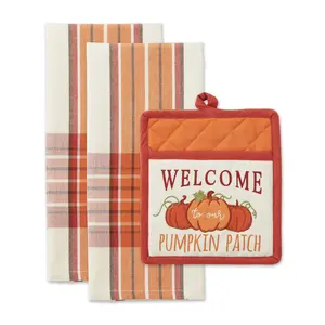 Design Imports Pumpkin Patch Kitchen Gift Set