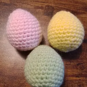 Amigurumi Easter eggs