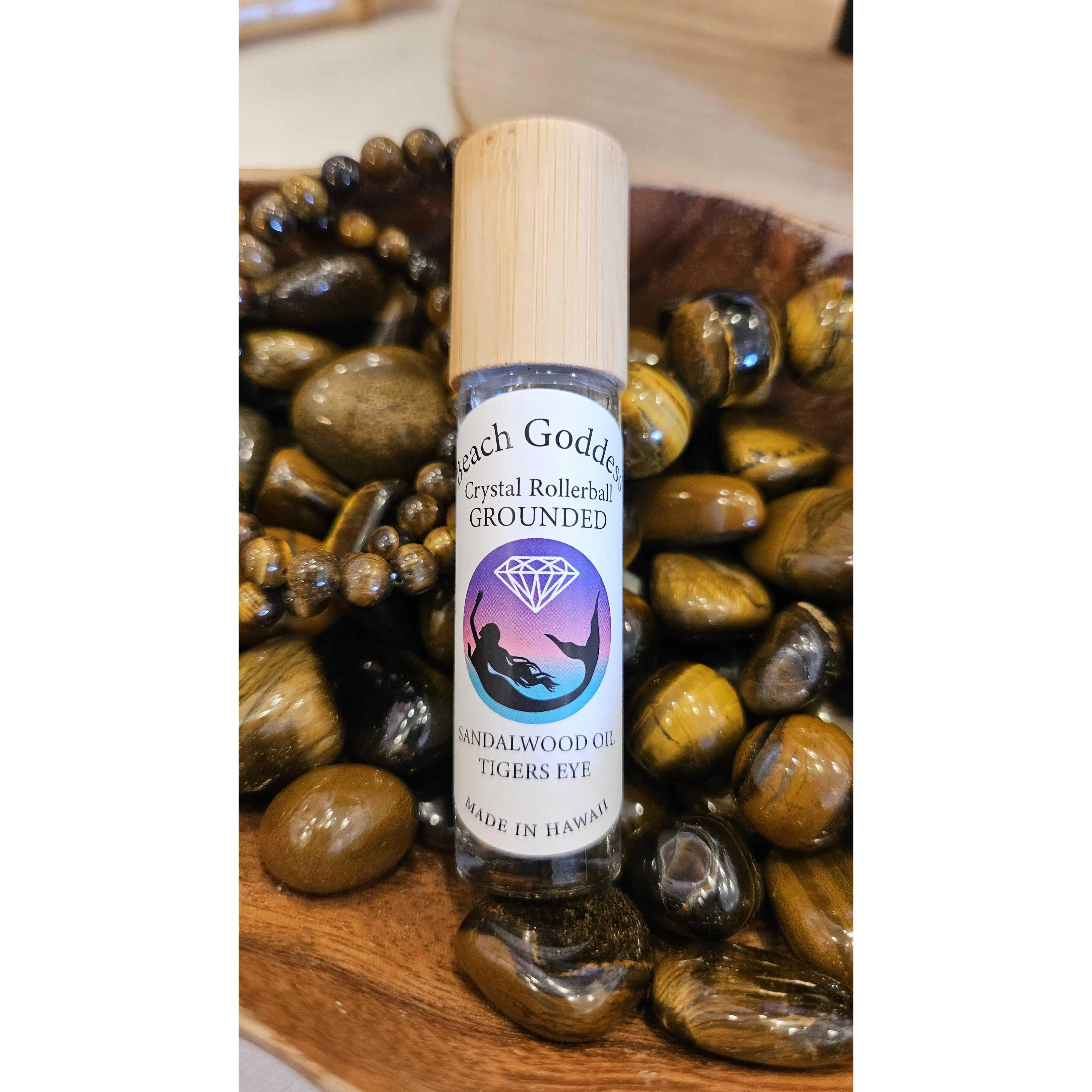 Grounding Roll-On Oil (Cedarwood + Crystal Blend)
