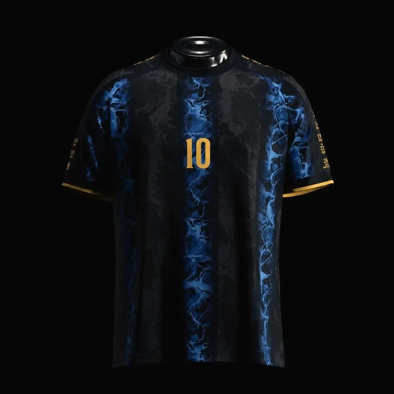 Premium M.10 Black Football Jersey, Argentina Flag, Greatest OfAll TimeGOAT, Perfectly Detailed,Jersey-The Siu Kit Trikot,Retro Soccer Shirt
