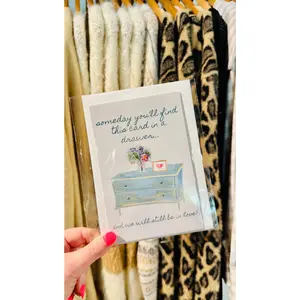 Card in a Drawer Greeting Card