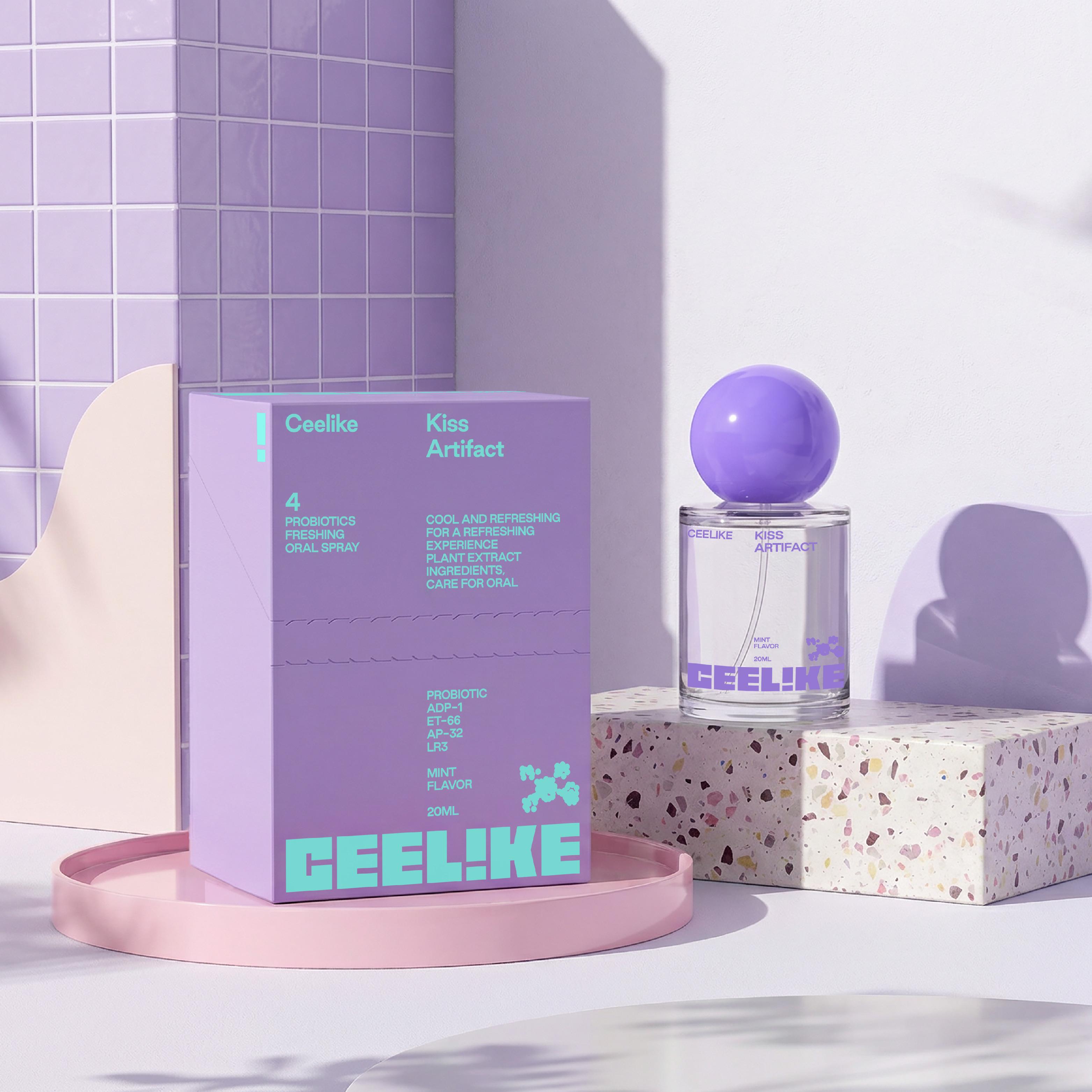 【CEELIKE】 Probiotic Oral Spray | 20ml Breath Freshener for Long-Lasting Freshness & Oral Care | Portable & Sugar-Free