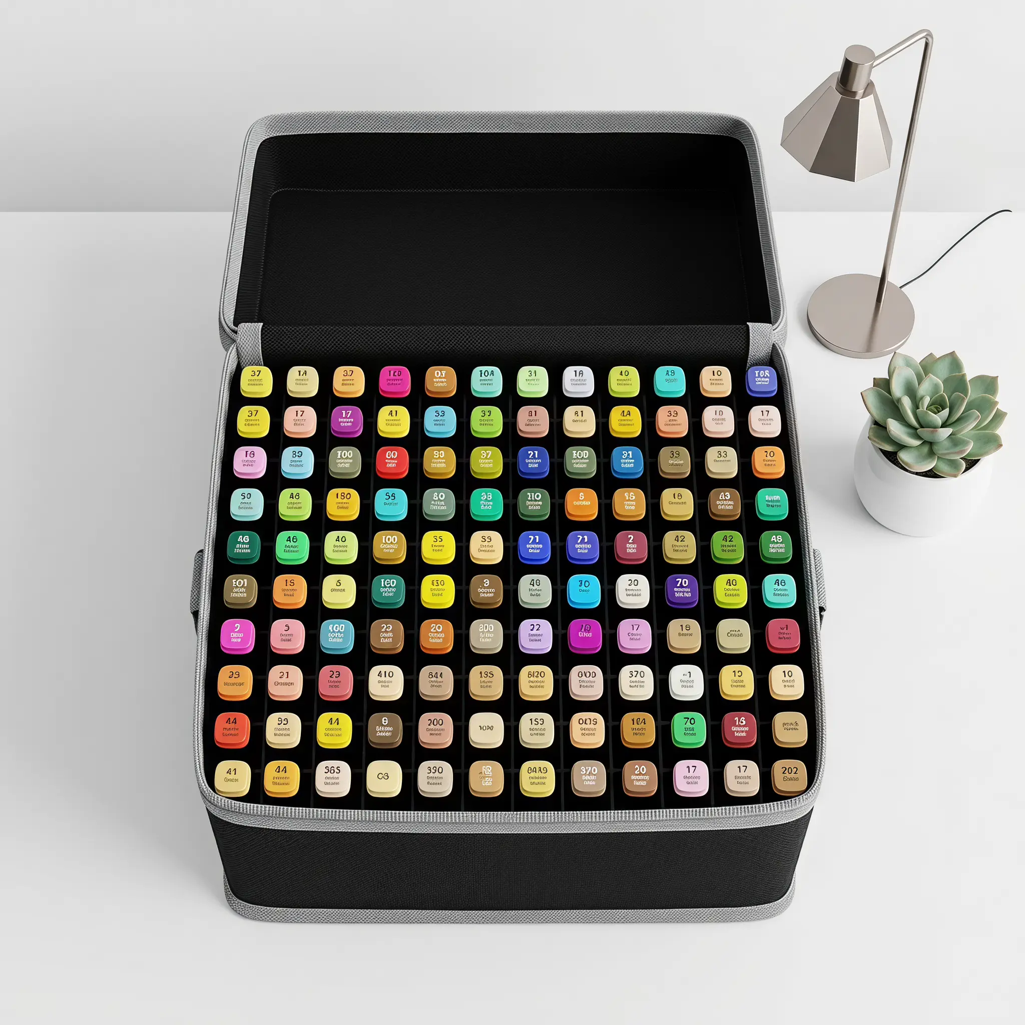 262 Colors Dual Tip Alcohol Based Marker Set, Art Drawing Markers with Carry Bag for Beginners Adults Artists, Widely Used for Sketching, Coloring, Comic and Illustration Art Work