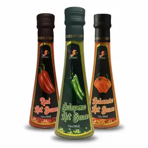 HOMA Gourmet Hot Sauce Trio ️ | Red Hot, Jalapeño & Habanero 3-Pack  Artisan Spice Set