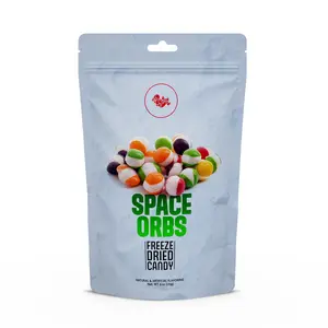 Space Orbs Freeze Dried Candy Natural & Artificial Flavoring 6 oz Bag Crunchy Fruity Snack Perfect for Snacking Versatile Tasty Treat