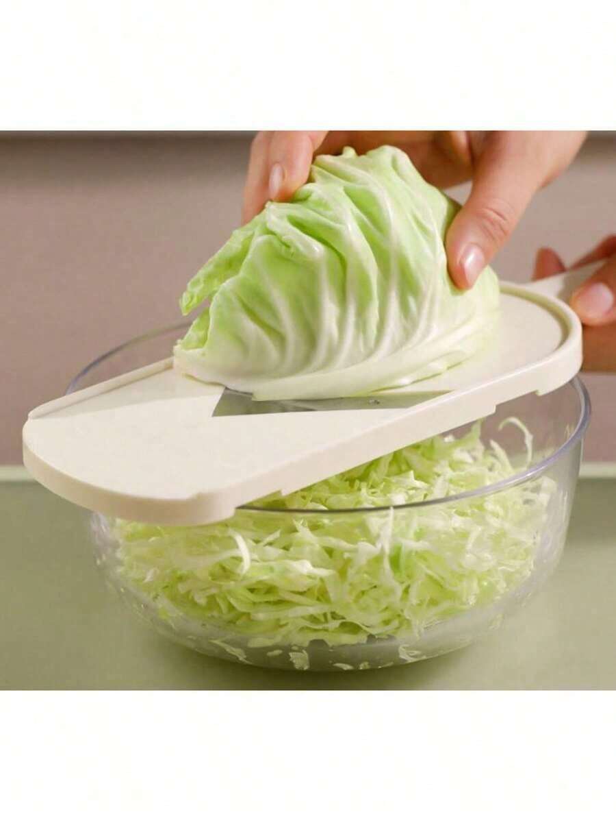 1pc Vegetable Salad Slicer Grater Shredder For Cabbage Lettuce Purple Cabbage Cucumber Bok Choy, Multi-Function Cabbage Slicer