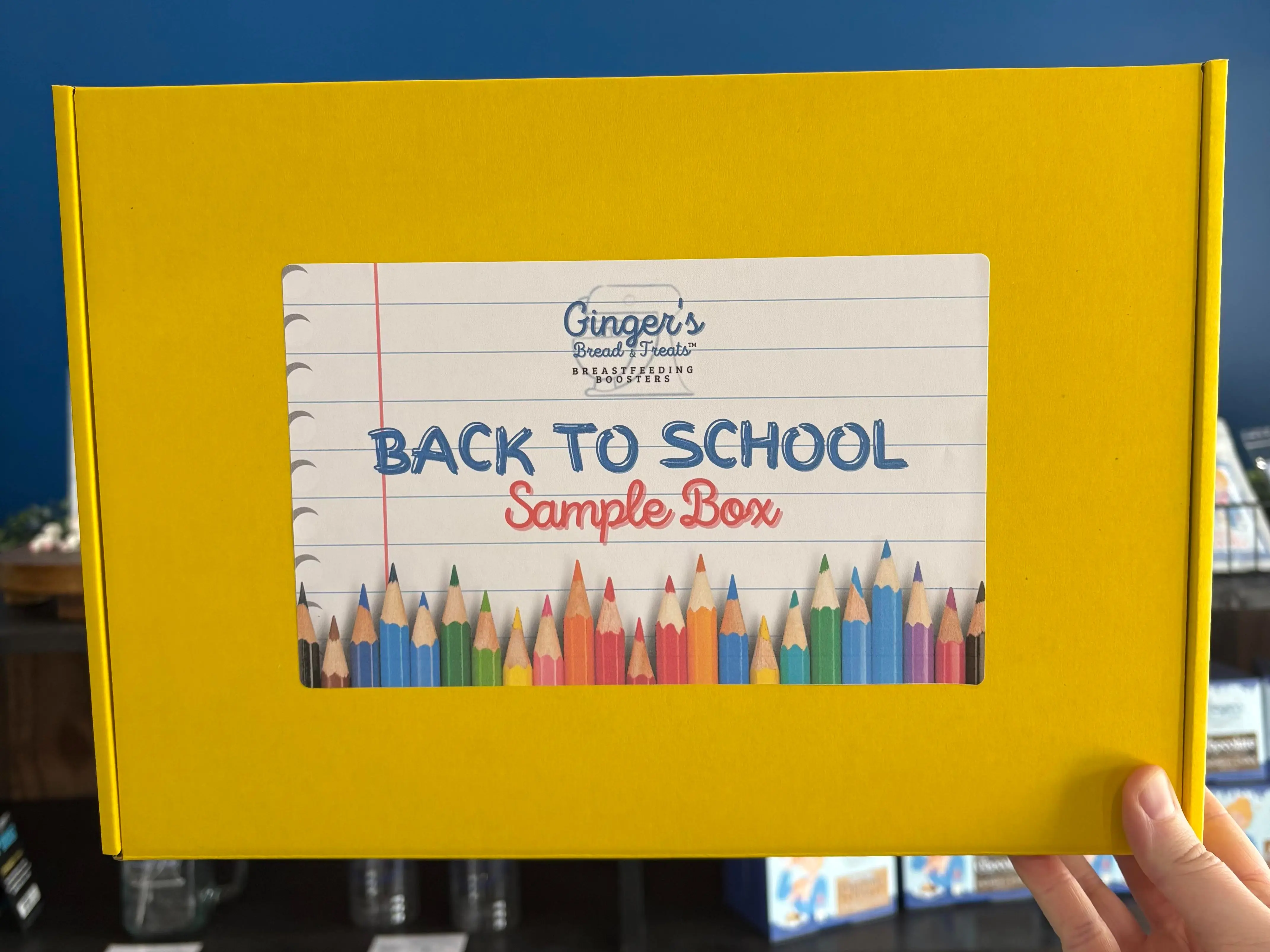 NEW Back to School - Lactation Treat Sample Box NEW Back to School - Lactation Treat Sample Box