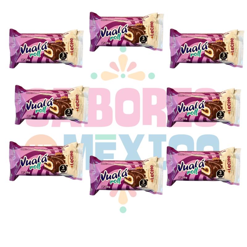 Vuala Roll Pineapple Flavor – 8 Pack Box (32g Each)
