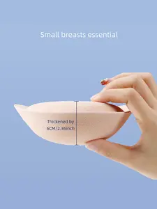 Thickened 6cm Women's Bra Pads Accessory, Lift and Shape Breasts, Improve Sagging and Spreading, Enhance Body Proportion, Small Chest to Large Chest