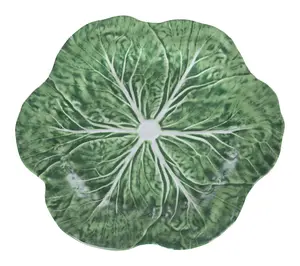 Cabbage Round Serving Platter by Valerie
