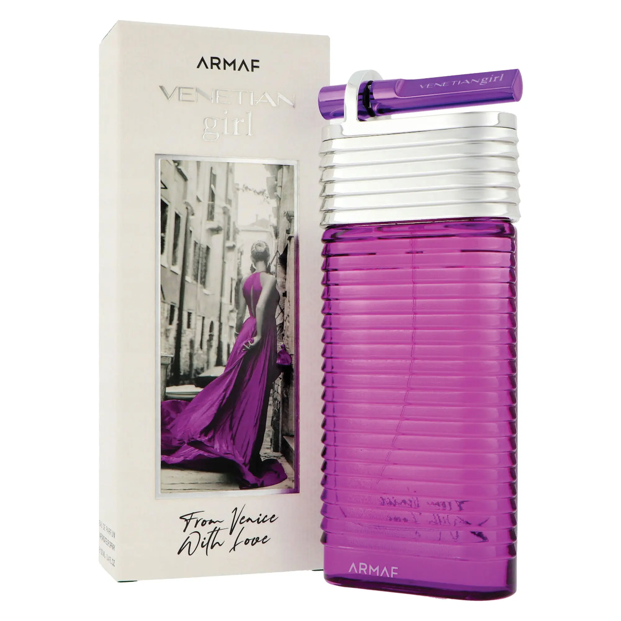 Armaf Venetian Girl Eau De Parfum - 100ml (3.4 oz) Alcohol-Based Citrus Floral Scents Perfume, EDP Fragrance, Single Item