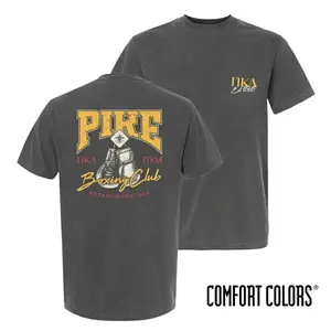 Pi Kappa Alpha Shirt, Vintage Pike Boxing Club Graphic Tee, Unisex Fit for Fraternity Brothers, Perfect Gift for PKA Members and Boxing Fans