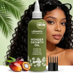 Lebanta Batana Oil For Hair Growth  - 100% Pure, Raw & Natural Blend With Organic Castor, Pumpkin Seed, Coconut and Rosemary Oil - Thicker, Stronger Hair For Men & Women Scalp (1 Pack) Haircare Serum