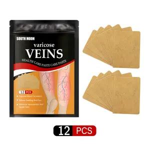 12PCS Varicose Veins Support Patches, Leg Comfort Care Patches for Swelling & Fatigue, 12PCS Varicose Veins Support Patches,For Sedentary Workers & Seniors, 12PCS