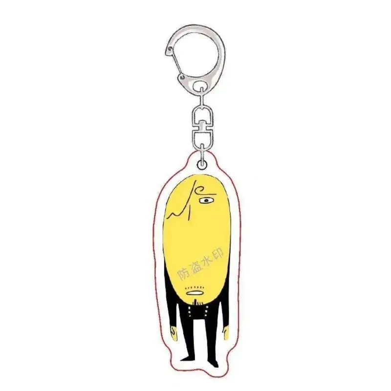 Anime Keychain with Roronoa Zoro & Vinsmoke Sanji, Funny Abstract Acrylic Pendant, Role Play Bag Accessory for Fans, Anime & Manga, Accessories For Women, Cosplay Prop, Character Print, Pendant Shape, A, Unisex, 1*Pcs/Pair, One-Piece