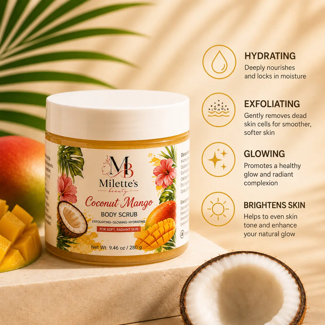 Coconut Mango - Body Scrub