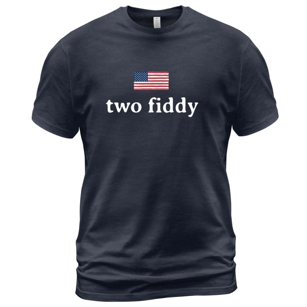 Two Fiddy 2 Fiddy 250th Anniversary 4th of July Patriotic T-Shirt, 4th Of July Shirt, Independence Day Tee, Unisex Graphic Tee