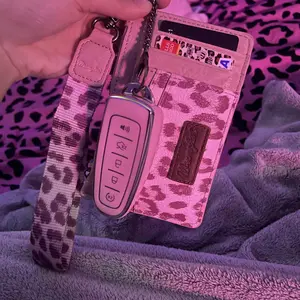 Wrangler Card Wallet Keychain Wallet with Wristlet Strap keychain wristlet