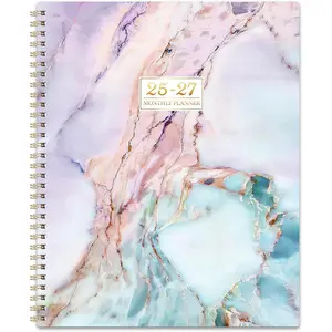 2025-2027 Monthly Planner - 2025-2027 Planners from Jul.2025 - Jun.2027, 2025-2026 Calendar 8.5'' x 11'', 2-Year Planner with  Pocket, Monthly Tabs