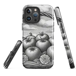 iphone Mega Tough Case ... Matte or Glossy Garden Theme