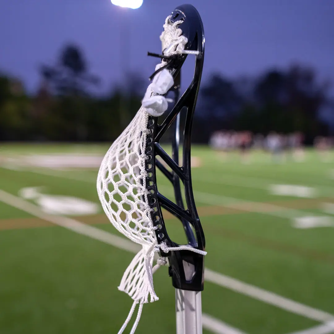 Crankshooter® TALON X Lacrosse Head, Fully Strung, Intermediate/Advanced, White or Black