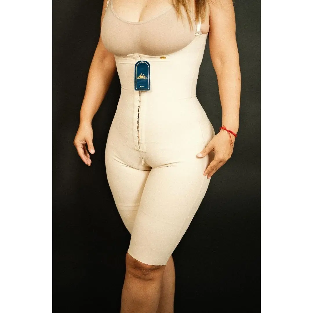 Lale's Stage 1 Post-Surgery Faja Shapeware with 4 Hook Rows for Secure Adjustable Fit and Comfort in Early Recovery