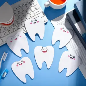 6/12Pcs dental assistant sticky notes Dental memo pad Funny Stickers Gift for dental hygienists Fun office staff gift Suitable for colleagues, ladies, doctors, nurses