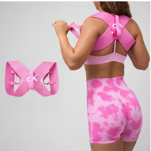 CHICK-ACTIVE Adjustable Posture Corrector [Pro Series] for Men and Women, with Adjustable Shoulder Strap and Back Support Plate, Waist Trainer Anti Hunchback, Fitness Shoulder Straps Breathable