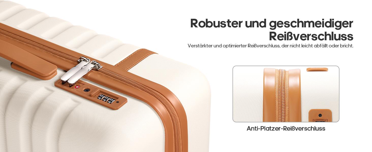 UKEIN Lightweight Durable Hardshell Suitcase for Men and Women