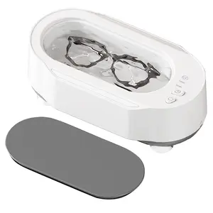 Ultrasonic Cleaner Machine, Portable Professional Ultrasonic Cleaner for Jewelry, Eyeglasses, Rings, Coins, Denture, Utensils, Chain