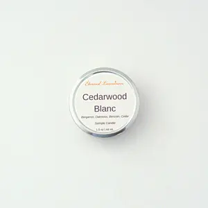 Cedarwood Blanc Sample Candle