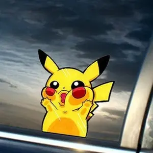 Pika Splat! Peeker Vinyl Sticker Decal, Vinyl Decal Anime Sticker | Waterproof Vinyl Decal for Laptop, Water Bottle, Car, Gamer Gift