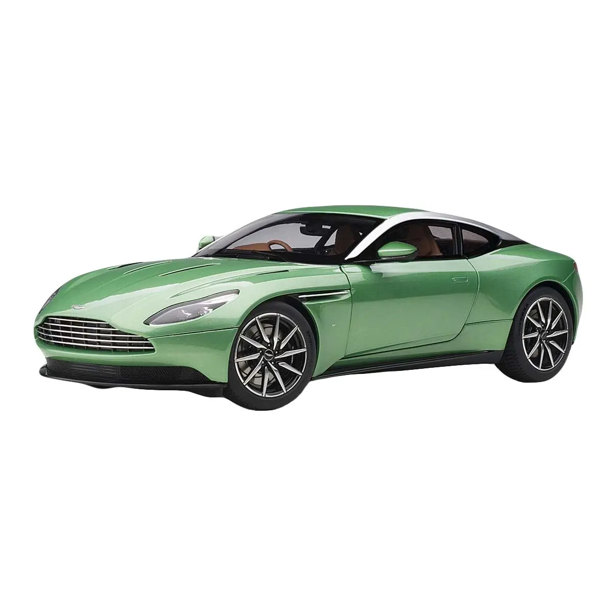 Aston Martin DB11 RHD (Right Hand Drive) Apple Tree Green Metallic 1/18 Model Car by Autoart