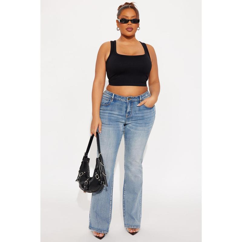 Gemma Low Rise Sculpting Stretch Bootcut Jeans - Vintage Wash