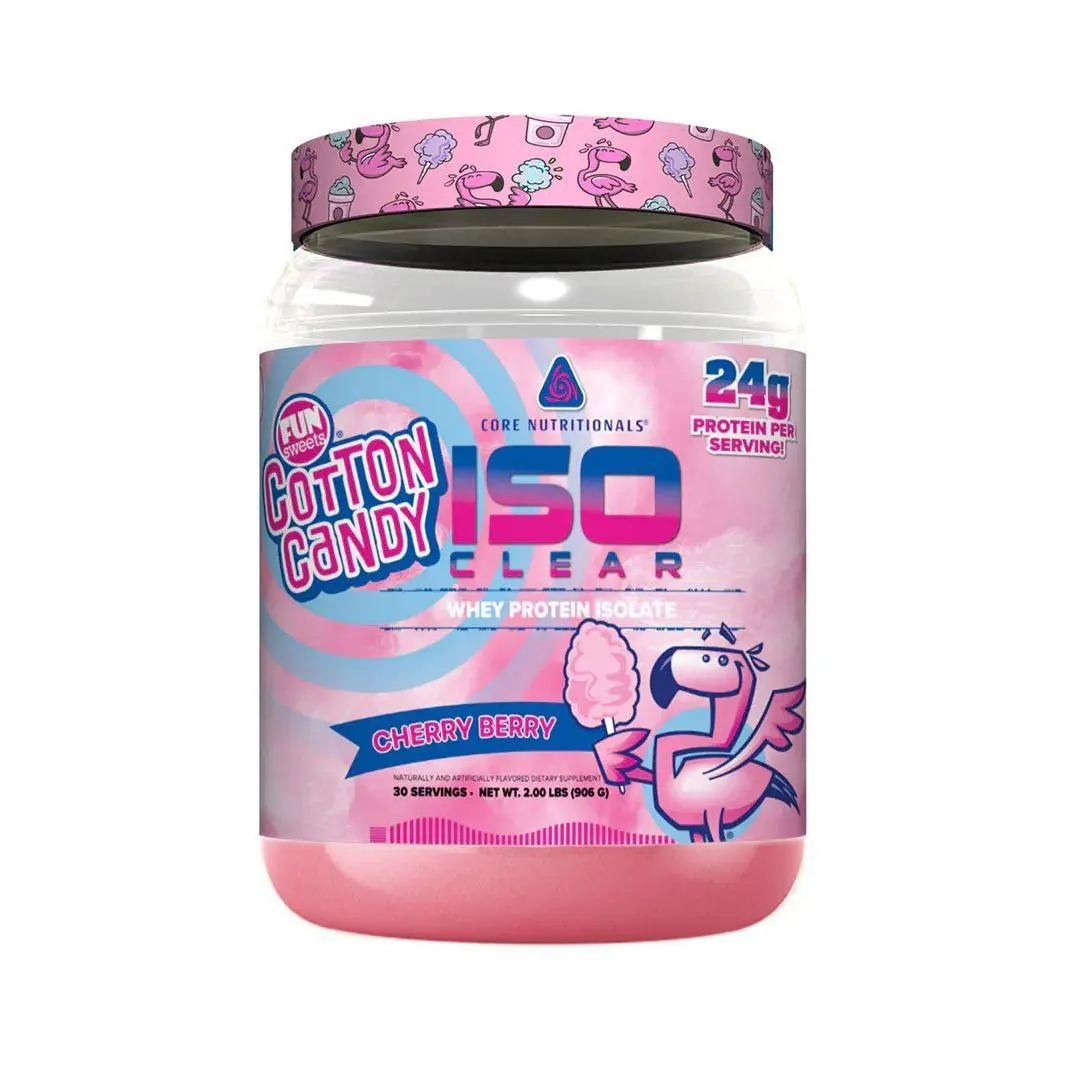 Core Nutritionals ISO Clear FUN SWEETS  - Clear Whey Protein Isolate Healthcare Dietary Fitness Supplement