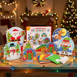 DIY EVA Foam Scene (Makes 6pcs) (Set 3 - Christmas Edition)