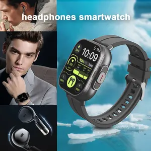 Multi-function Sports Bluetooth Wireless headset Watch 2-in-1 for Easy riding and driving Answering phones and listening to music car electronics accessories New Wearable Watch Wireless 5.3 Smart Screen Watch Built-in headphones christmas gifts
