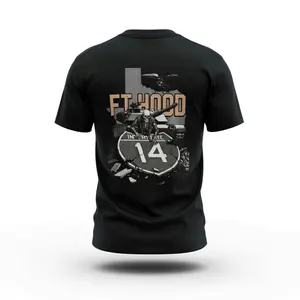 Interstate 14 Fort Hood Texas Army Base T-Shirt - Soft Tri-Blend Military Pride Apparel