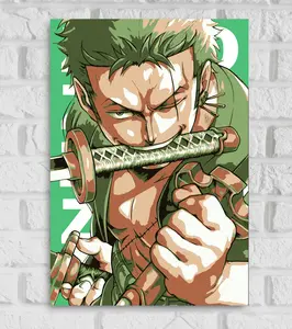 Roronoa Zoro One Piece Anime Art work