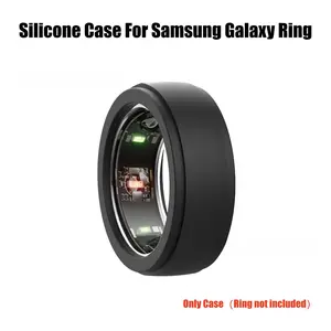 Silicone Ring Protective Case, Smart Ring Protective Cover, Wearable Accessories Compatible with Samsung Galaxy Ring, Protection