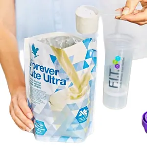 Forever Lite Ultra Vanilla Shake Mix with Aminotain & 17 Grams of Protein per Serving 24g Protein Per Serving