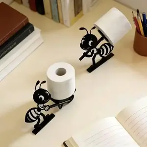 Set of 2 Ant-Shaped Tissue Holders — Creative Home Decor & Multifunctional Organizers. Ideal for Bathrooms and Living Rooms; Doubles as a Toilet Paper Storage Rack. A Practical and Stylish Everyday Home Essential.