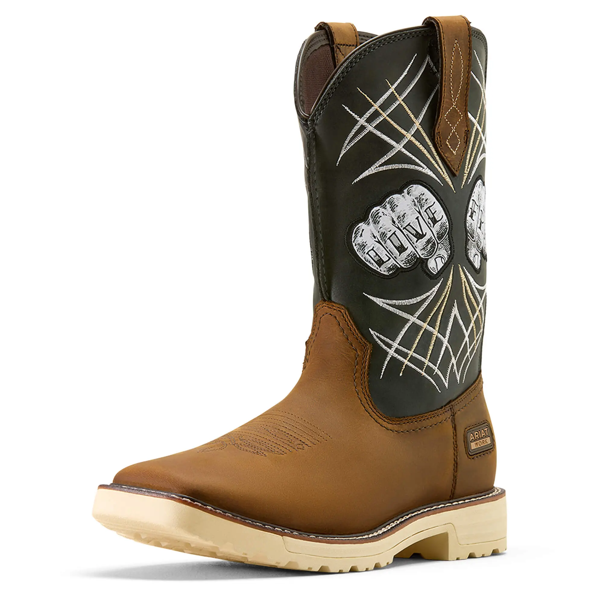 Men's Activator Live Free Wide Square Toe Work Boots