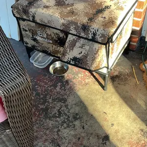 Indestructible Heated Cat House for Outside Cats Winter, 100% Weatherproof, Safe Escape Door, Insulated Outdoor Cat Shelter with Heater for Feral Barn Cat Kitty