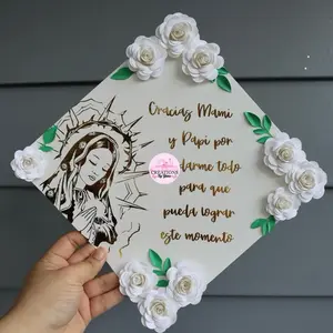 Virgencita Graduation Cap