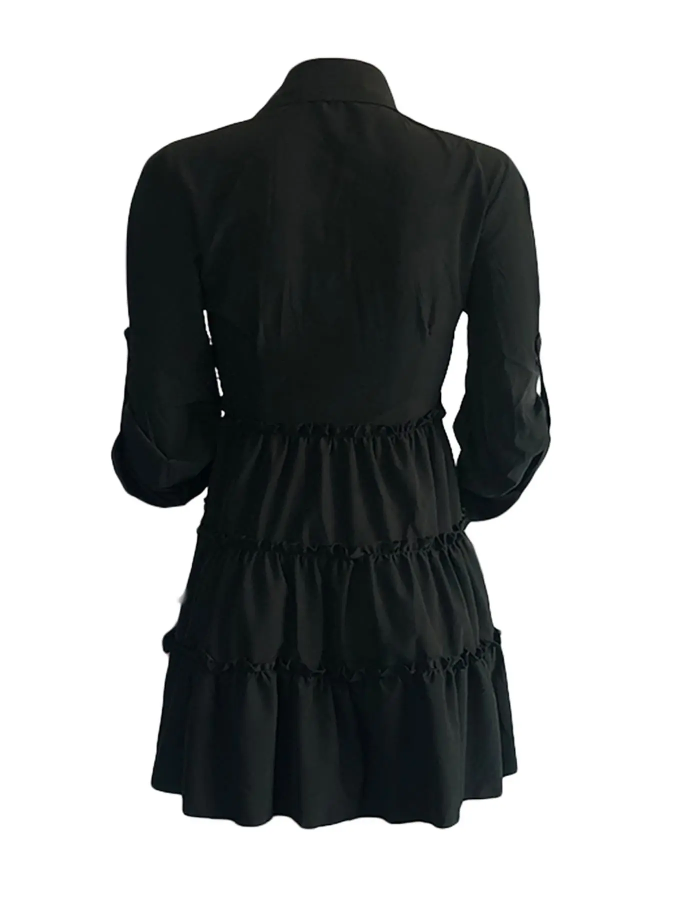 green emerald velvet dress Dorian Fitted Shirt Midi Dress / White | Meshki main image 0